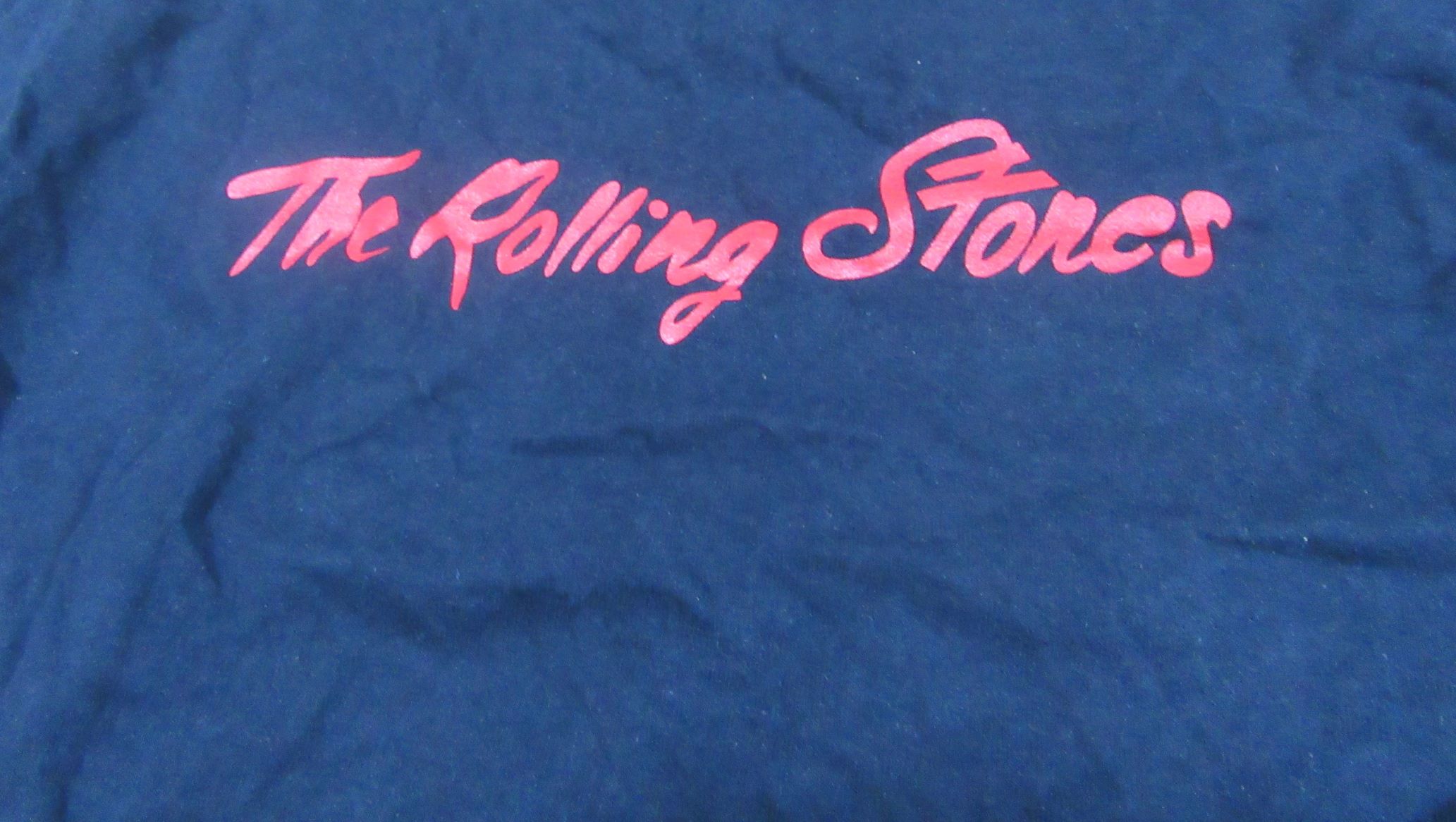 ローリング・ストーンズのTシャツ。