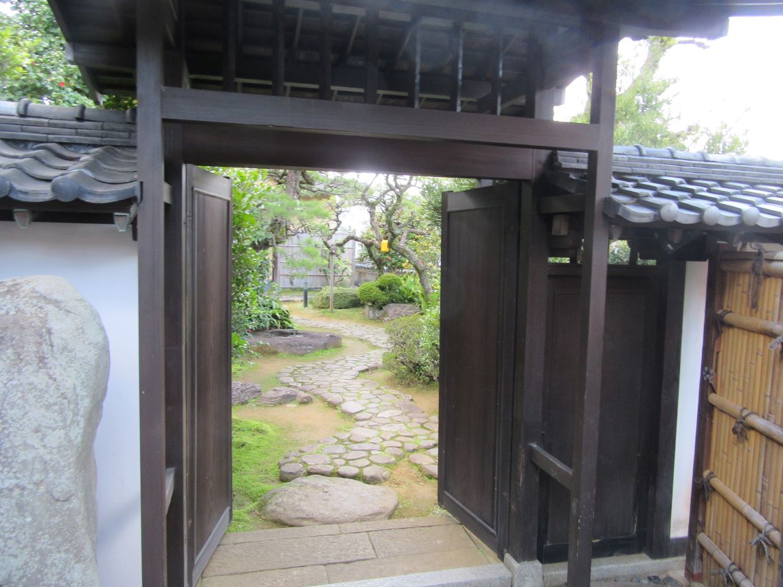 長崎市の『中の茶屋』の入口。