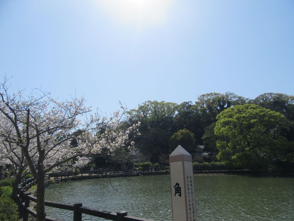 長崎県大村市にある大村公園で撮影した、癒やされる景観。