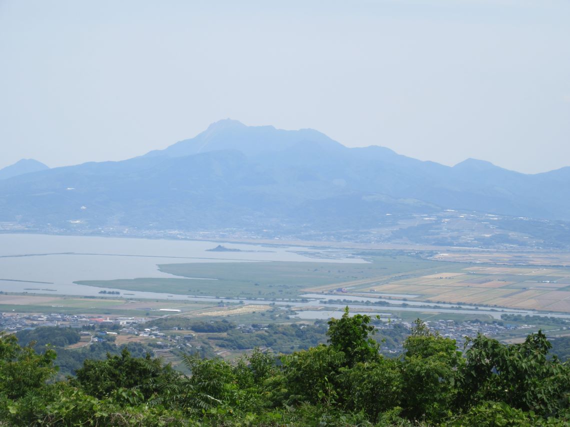 諫早市の白木峰高原で5月に撮影した、田舎の風景。