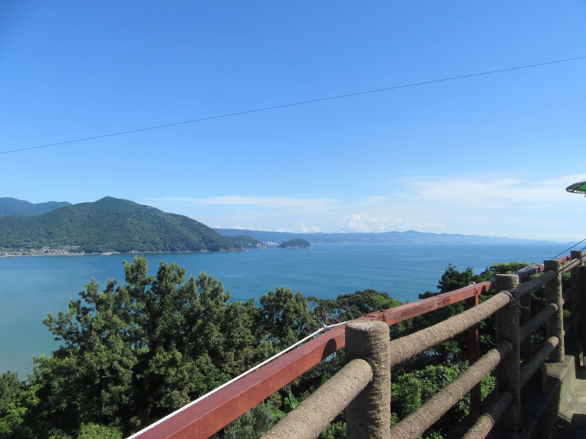 長崎県雲仙市千々石町で撮影した海の写真。