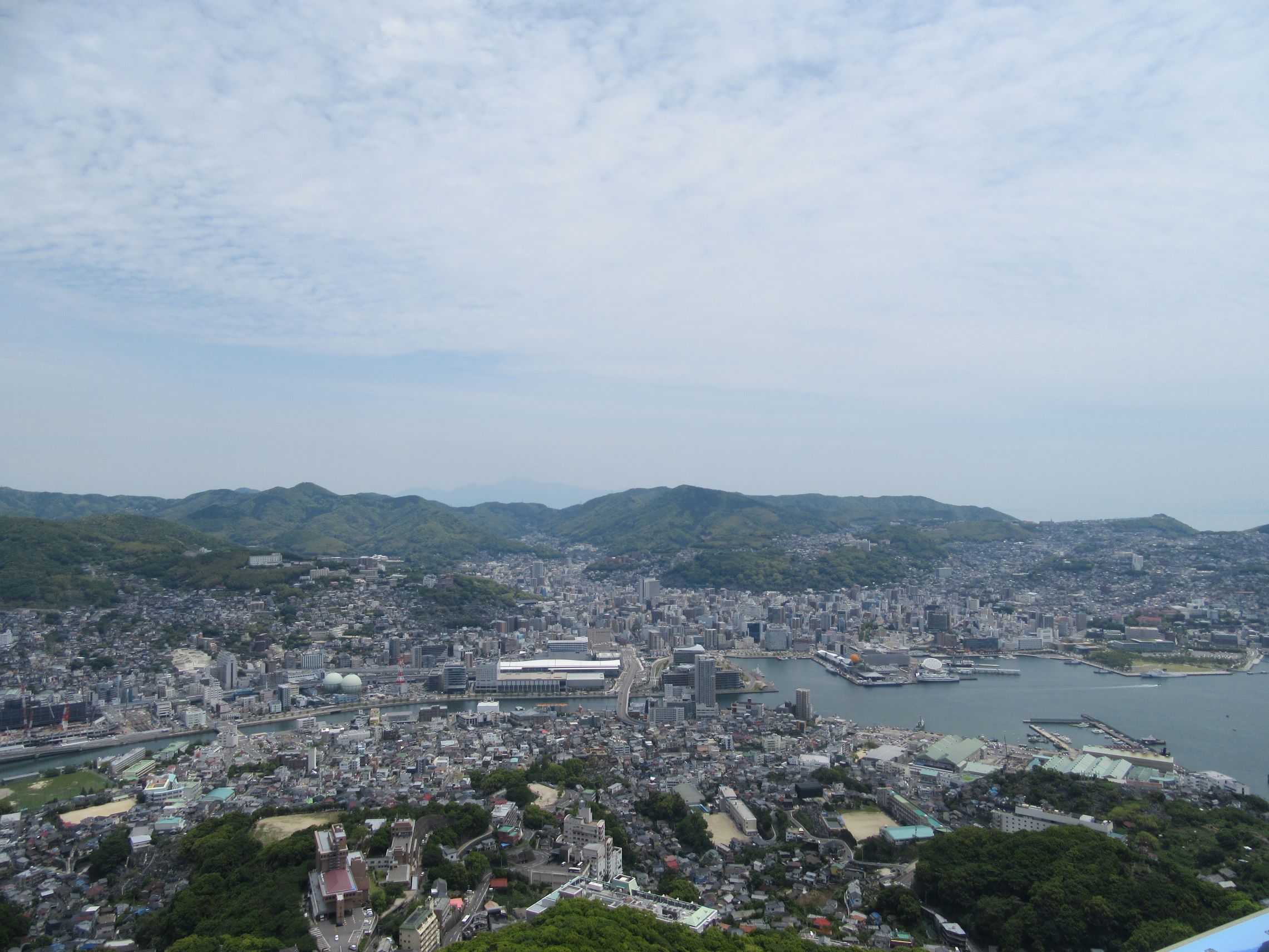 A great view from Mt. Inasa in Nagasaki.