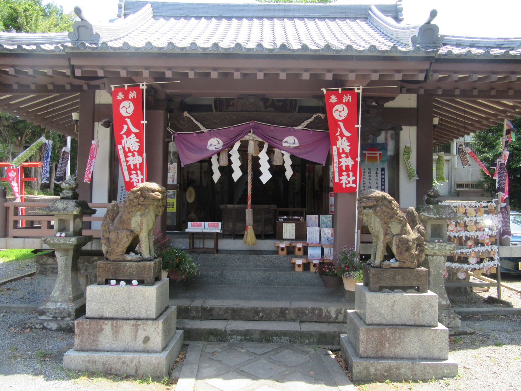 長崎県長崎市・中川八幡神社。