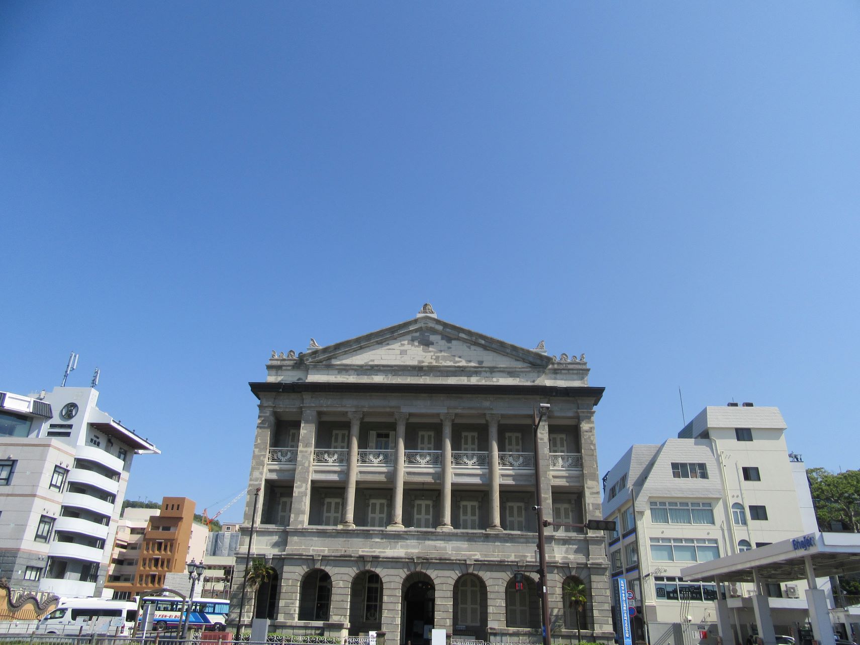 長崎県長崎市・旧香港上海銀行長崎支店記念館。