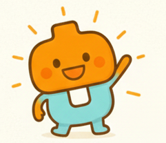 様々な表情の凸凹さん。