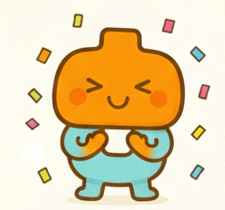 様々な表情の凸凹さん。