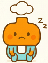 様々な表情の凸凹さん。