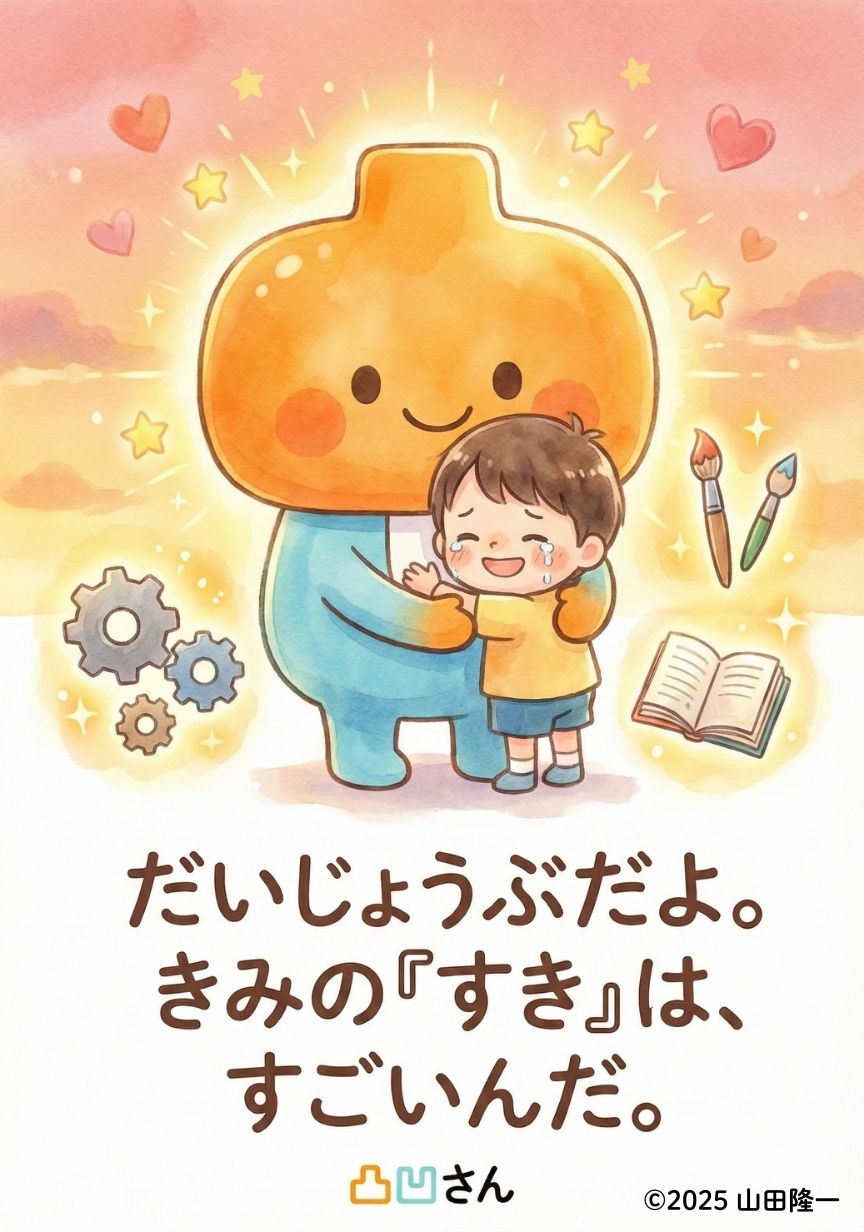 凸凹さんのポスター。