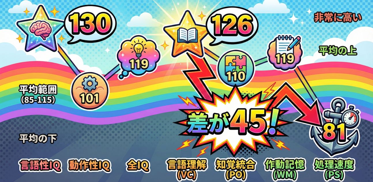 WAIS-IIIの結果