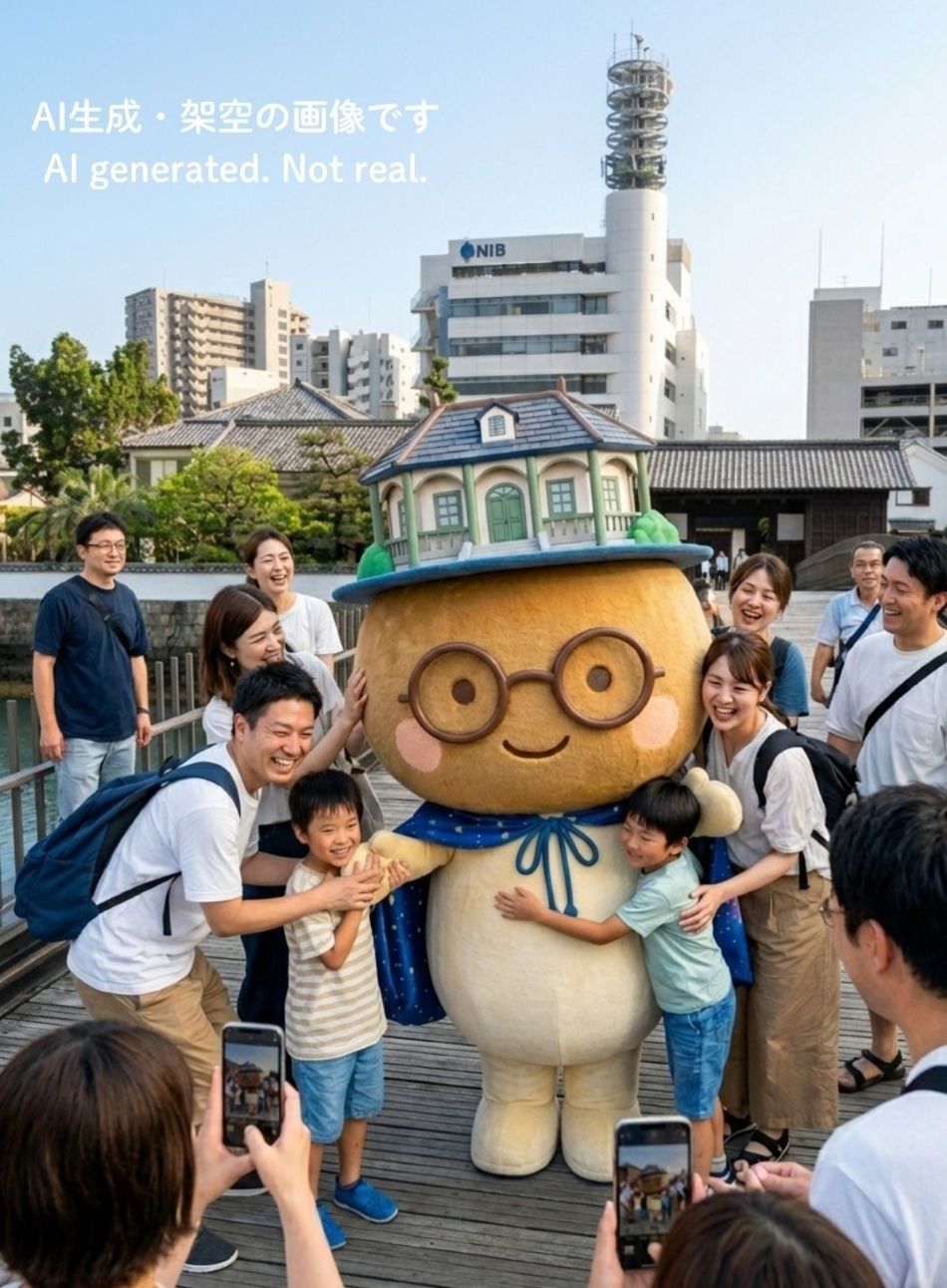 出島にいるながぷく