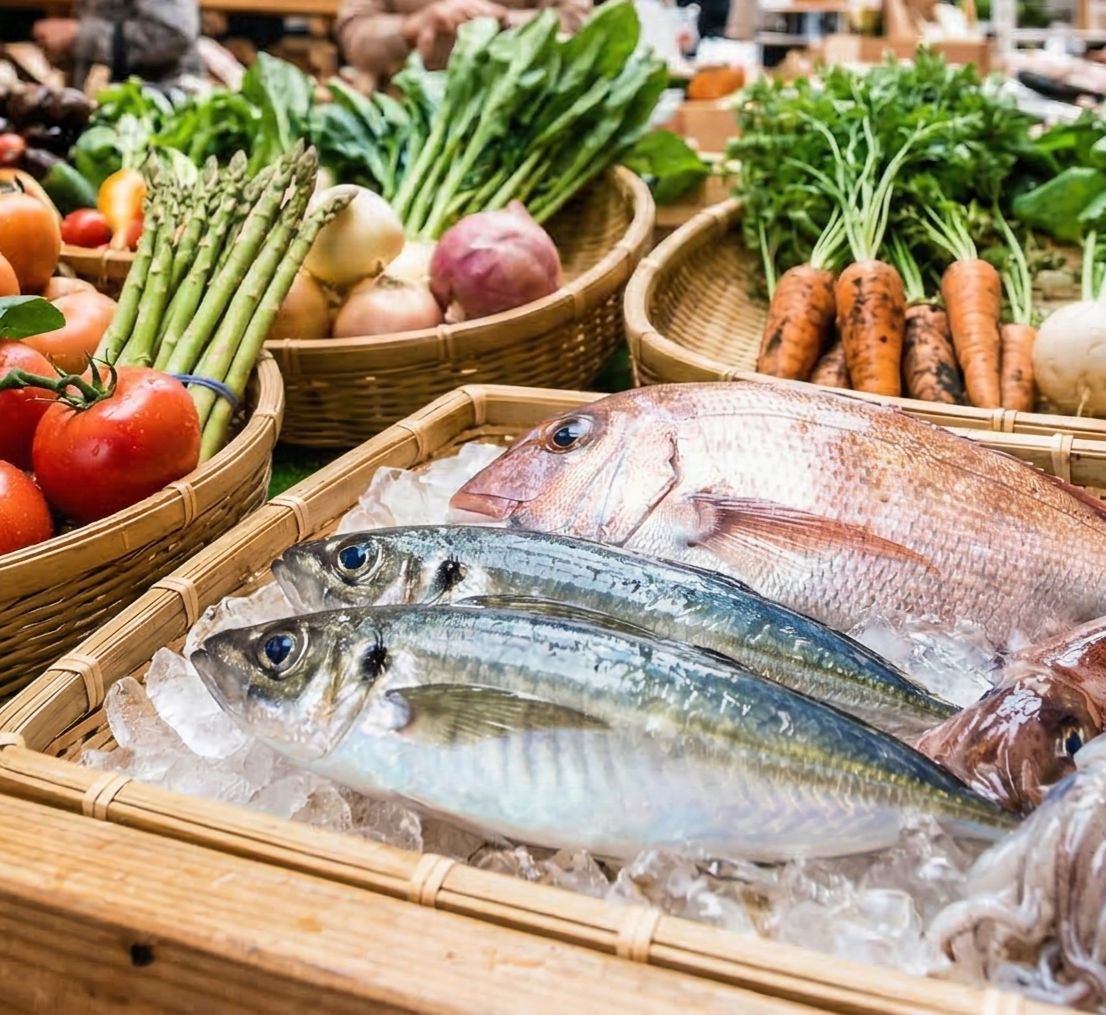 スーパーマーケットの写真