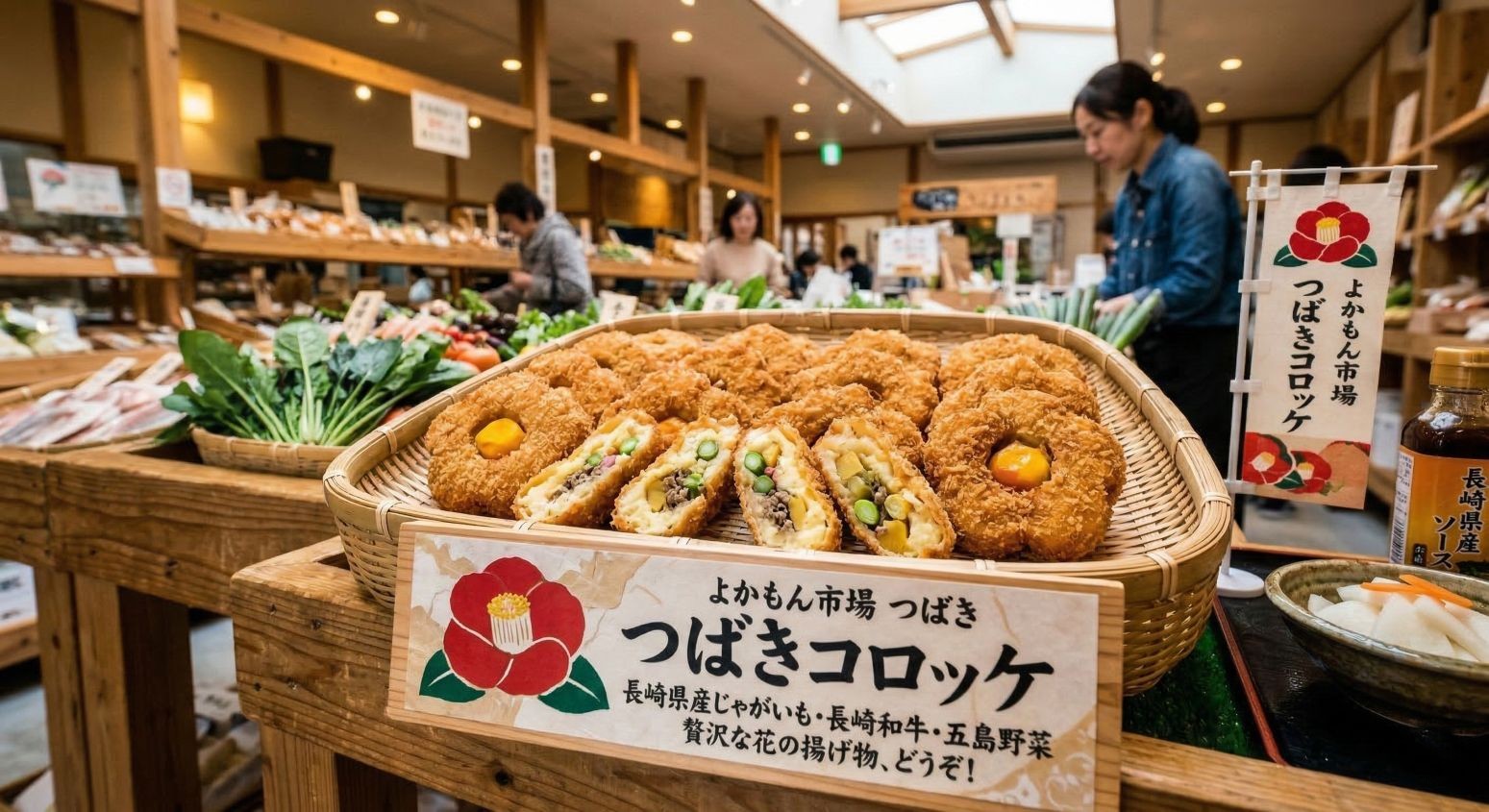 つばきコロッケの写真